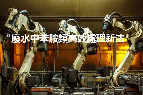 “廢水中苯胺類高效處理新法，環(huán)保先鋒引領(lǐng)綠色以后”
